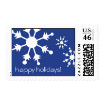 Snowflake Stamp - happy holidays!