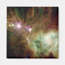 Snowflake Stars Fridge Magnet