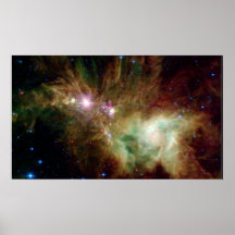 Snowflake Stars Posters