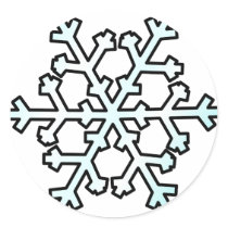 Snowflake stickers by deleas Snowflake stickers