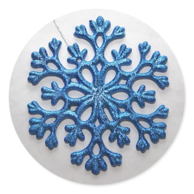 Snowflake stickers