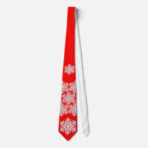 snowflake tie