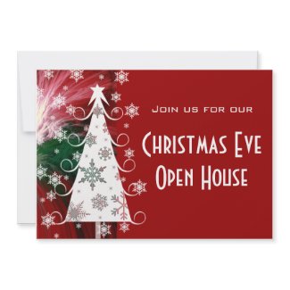 SNOWFLAKE TREE invitation