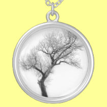 Snowflake Tree necklaces