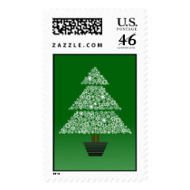 Snowflake Tree - Stamp
