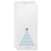 SNOWFLAKE TREES rack cards by PerGis_NOSaints SNOWFLAKE TREES rack cards