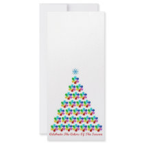 SNOWFLAKE TREES rack cards by PerGis_NOSaints SNOWFLAKE TREES rack cards