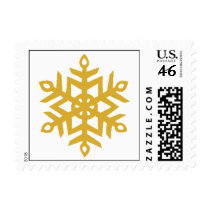 Snowflake Trio stamps