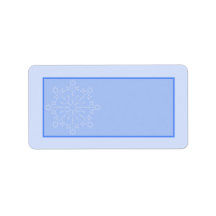 Snowflake Wedding Mailing Address Personalized Address Label