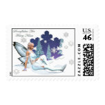Snowflakes are fairy Kisses postage