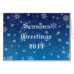 Snowflakes at Christmas Card