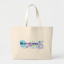 snowflakes_autism bag