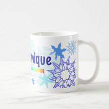 snowflakes_autism coffee mug
