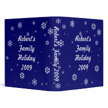 Snowflakes binders
