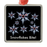 Snowflakes Bite Ornament
