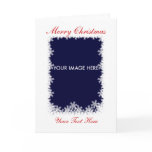 Snowflakes Christmas Card