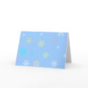 Snowflakes Christmas Card by SherryHolderHunt Snowflakes Christmas Card