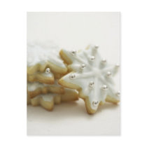 Snowflakes Cookies postcards
