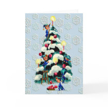 SNOWFLAKES & ELVES by SHARON SHARPE cards