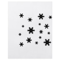 snowflakes icon flyers