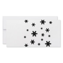 snowflakes icon photo cards