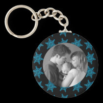 Snowflakes keychains