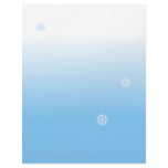 Snowflakes Custom Letterhead