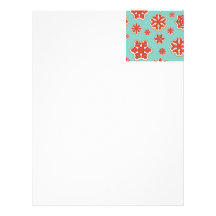 Snowflakes Letterhead Design