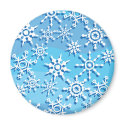 Snowflakes magnet