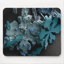 Snowflakes Mouse Mats