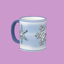 Snowflakes mugs