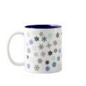 Snowflakes mugs
