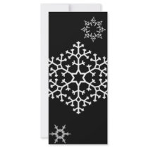 snowflakes_on_black rack cards