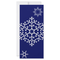 snowflakes_on_dark_blue rack cards