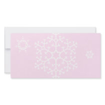 snowflakes_on_light_pink picture card