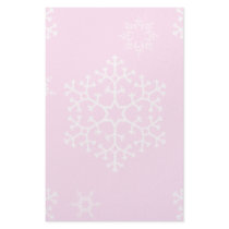 snowflakes_on_light_pink stationery