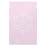 snowflakes_on_light_pink stationery