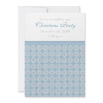 Snowflakes Party Invitations by HolidayFun Snowflakes Party Invitations