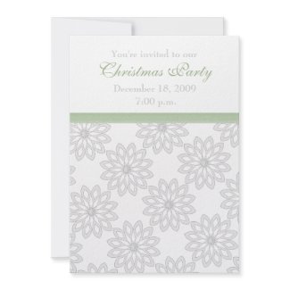 Snowflakes Party Invitations invitation