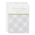 Snowflakes Party Invitations