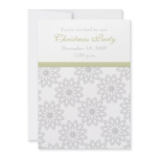Snowflakes Party Invitations invitation
