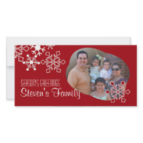 Snowflakes Photo Card photo cards by myhome71 Snowflakes Photo Card photo cards