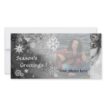SNOWFLAKES photo cards by bulgan_lumini SNOWFLAKES photo cards