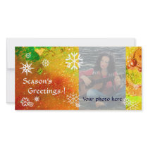 SNOWFLAKES photo cards by bulgan_lumini SNOWFLAKES photo cards