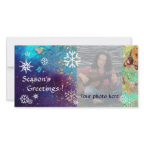 SNOWFLAKES photo cards by bulgan_lumini SNOWFLAKES photo cards
