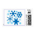 SNOWFLAKES postage