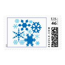 SNOWFLAKES postage