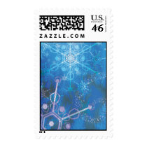 Snowflakes Postage Stamps