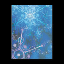 Snowflakes Postcards postcards