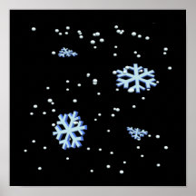 Snowflakes Posters